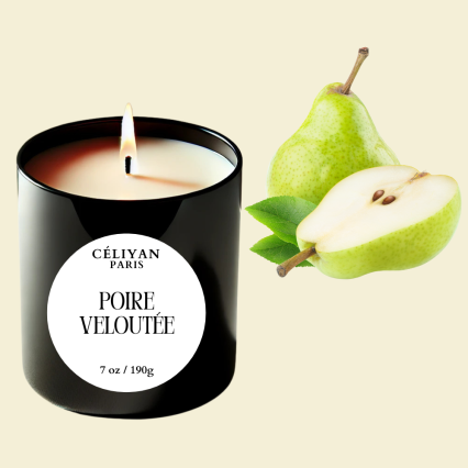 Bougie parfumée Poire Veloutée Céliyan Paris