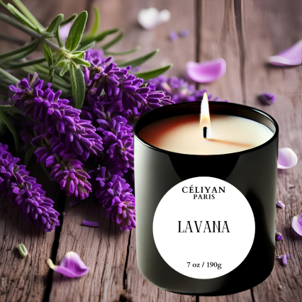 Bougie Parfumée Lavana – Célyan Paris