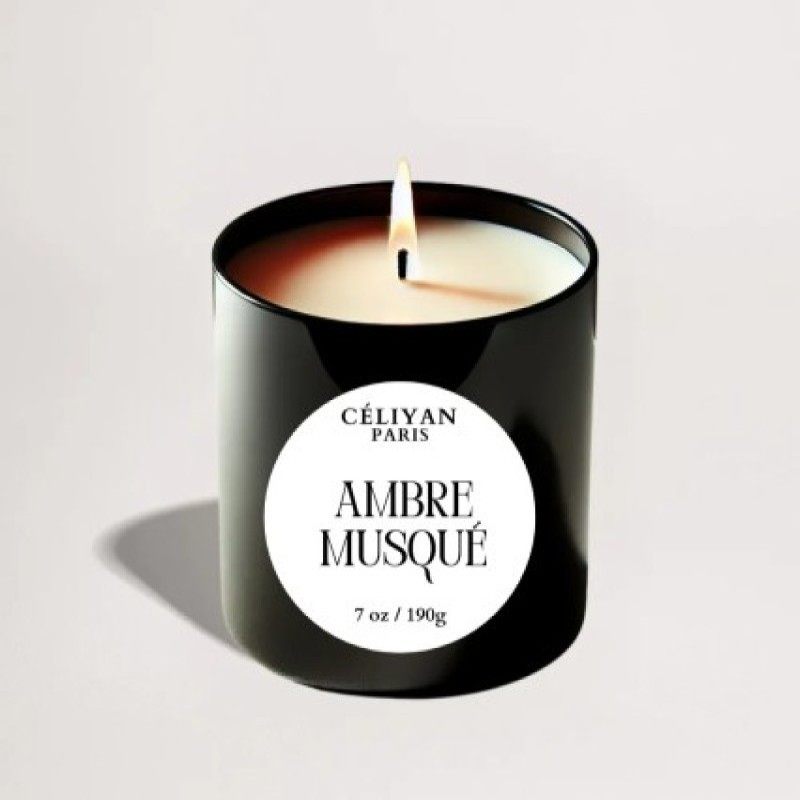 Bougie Parfumée Ambre musqué
