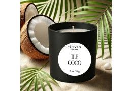 Coconut Island Candle - Exotische ontsnapping en tropische zoetheid van Céliyan Paris