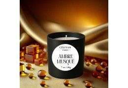 Bougie Ambre Musqué Céliyan Paris - Een warme en betoverende geur