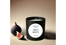 Bougie Parfumée Figue Douce – L’élégance à la française par Céliyan Paris