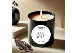 Bougie Oud Royal Intense – Luxe et Mystère par Céliyan Paris